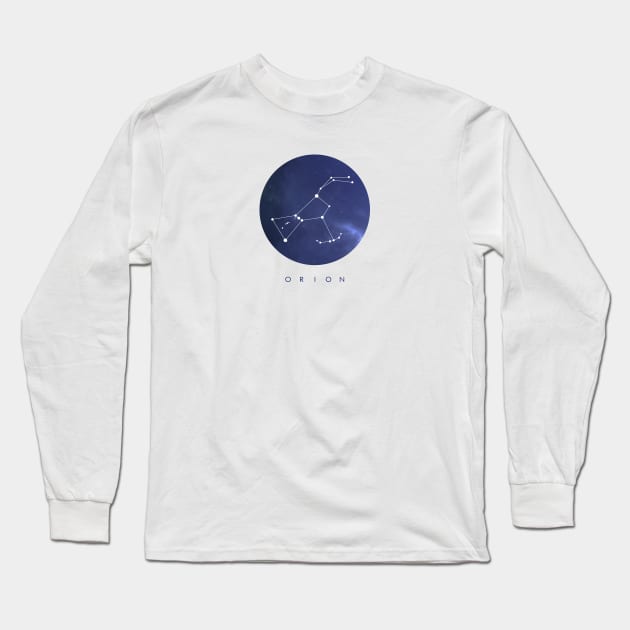 Orion Constellation Long Sleeve T-Shirt by clothespin